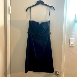 Beautiful strapless little black dress